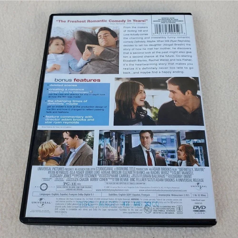 Definitely Maybe film DVD - Picture 2 of 6